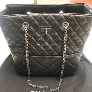 Chanel Reissue In the Business Tote Black SHW